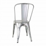 Chaises bistro en acier (lot de 4)