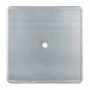 Table carrée en acier gris bistro 668 mm
