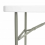 Table rectangulaire pliante 1220 mm