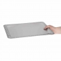 Plateau de service rectangulaire inox 420 x 310 mm