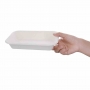 Barquettes compostables en bagasse 680 ml (lot de 50)