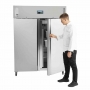 Armoire de congélation inox 1300 L, 2 portes GN 2/1 - Série U