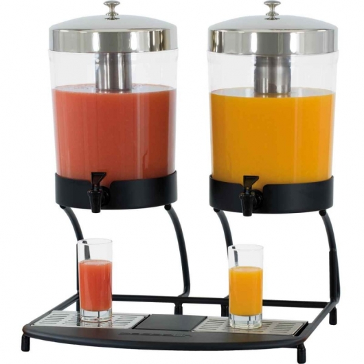 Distributeur de jus de fruit 2 x 8 L