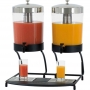 Distributeur de jus de fruit 2 x 8 L