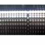 Vitrine réfrigérée droite noire avec réserve, largeur 2000 mm