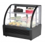 Vitrine réfrigérée de comptoir série C noire 100 L