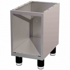 Meuble support inox 330 mm (sans portes)