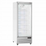 Vitrine frigorifique verticale 1 porte 615 L blanche