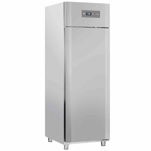 Armoire frigorifique ventilée 600 L 1 porte GN 2/1 sur roues 2 avec freins