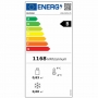 Cave à vins double porte 460 L 1 temperature noire