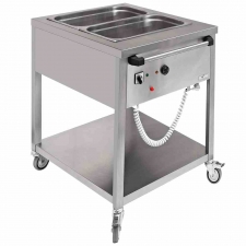 Bain-marie mobile 2x GN 1/1