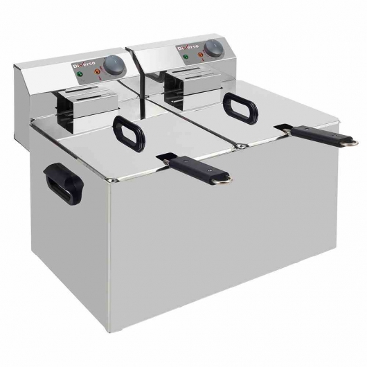 Friteuse de table électrique 2x 7 L