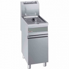 Friteuse gaz 1 cuve 15 L sur armoire
