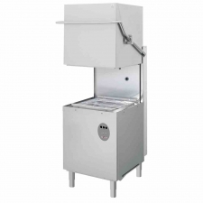 Lave-vaisselle capot panier carré 500 x 500 mm avec doseur de produit de lavage
