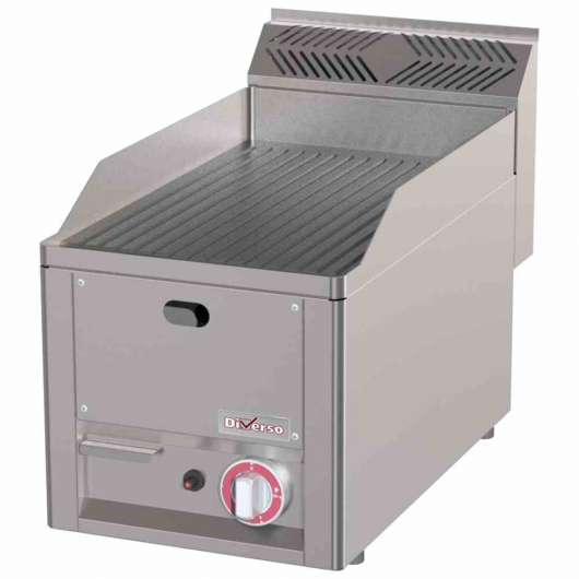 Plaque de cuisson rainurée gaz Top