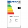 Vitrine de table ventilée 4 faces vitrées 4 niveaux 80 L noire