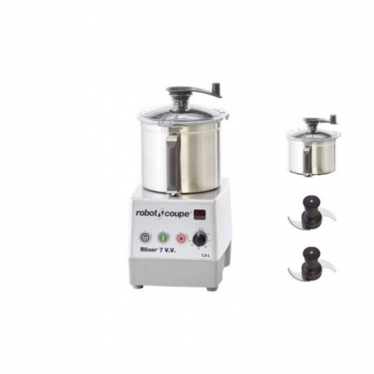 Cutter-mixeur BLIXER7V.V. vitesse variable 7,5 L + cuve supplémentaire