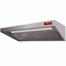 Hotte complète (7/7-1500 M3/h) 120 Pa éclairage variateur 2 filtres
