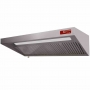 Hotte complète (7/7-1500 M3/h) 120 Pa éclairage variateur 2 filtres
