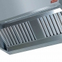 Hotte complète (7/7-1500 M3/h) 120 Pa éclairage variateur 2 filtres