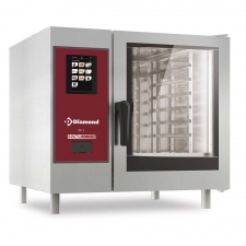 Four gaz TOUCH vapeur boiler / convection 6 x GN 1/1 + cleaning