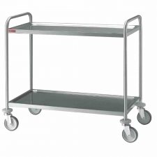 Chariot de service - 2 niveaux - 1000 mm
