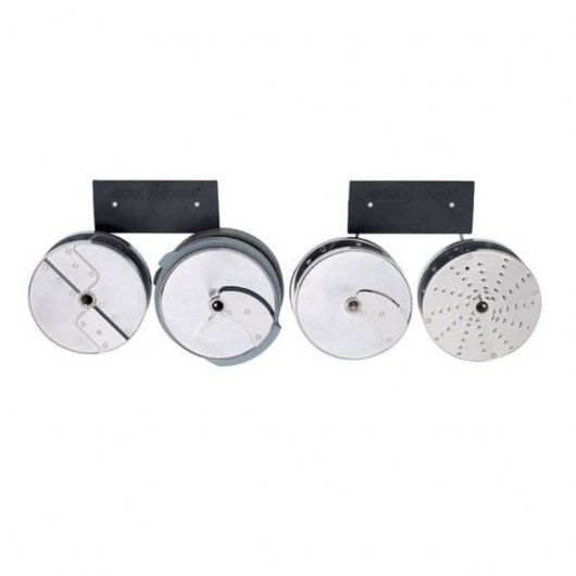 Porte disques mural 4 tiges inox