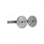Porte disques mural inox - 3 tiges