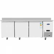 Tour pâtissier 3 portes pleines 400 x 600 mm avec dosseret