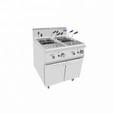 Cuiseur a pâte gaz sur placard 2 cuves 2 x 25 L