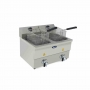 Friteuse électrique de table 2 cuves 2 x 8 L