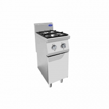 Fourneau gaz sur placard 2 feux vifs 2 x 7 kW