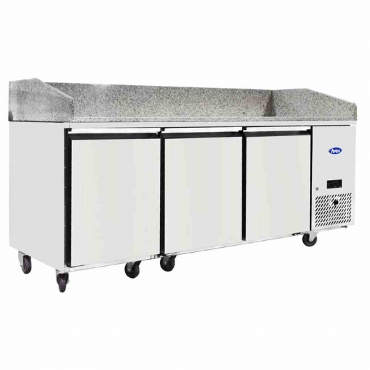 Table a pizzas 3 portes 400 x 600 dessus en granit