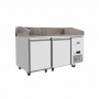 Table a pizzas 2 portes 400 x 600 dessus en granit
