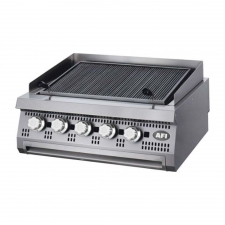 Chargrill gaz à poser série 900 L. 800 mm