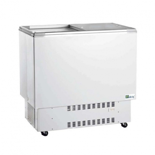 Refroidisseur de bouteilles portes pleines coulissantes 300 L