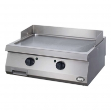 Grill électrique à poser - doubles plaques acier lisses - Série 700