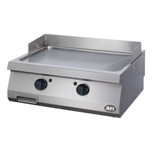 Grill électrique à poser - doubles plaques acier lisses - Série 700