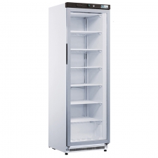 Armoire froide ventilée 400 L, 1 porte vitrée