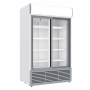 Armoire positive à boissons 2 portes 1230 L, blanc