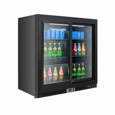 Arriere-bar 2 portes coulissantes