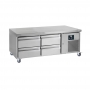 Soubassement réfrigéré 2 x 2 tiroirs, 172 L