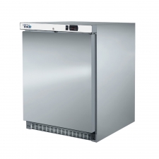 Armoire réfrigérée positive inox - Porte pleine - 200 L