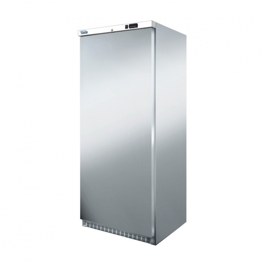 Armoire réfrigérée positive inox - Porte pleine - 600 L