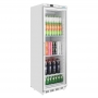 Armoire froide positive à affichage vertical série C Blanc 400L 