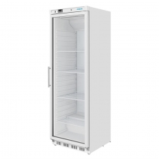 Armoire froide positive à affichage vertical série C Blanc 400L 