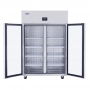 Armoire froide négative emboutie GN 2/1 2 portes tout inox AISI 304