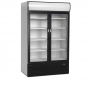 Armoire à boissons 2 portes battantes bandeau lumineux 1082 L