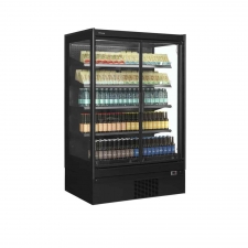 Vitrine réfrigérée murale positive 2 portes battantes 880 L