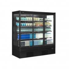 Vitrine réfrigérée murale positive 3 portes battantes 1350 L